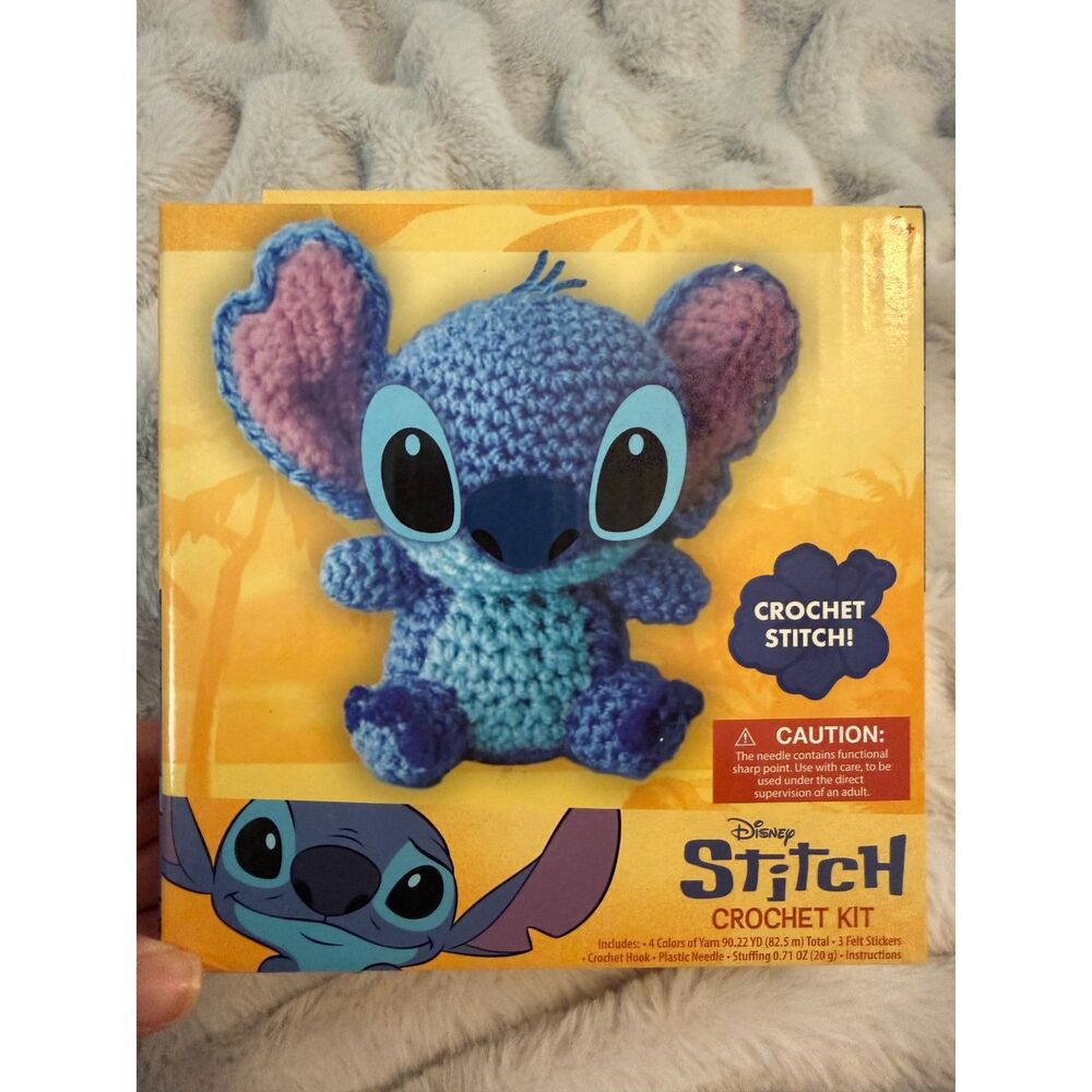 NIB Disney Stitch the alien crochet kit (mini)